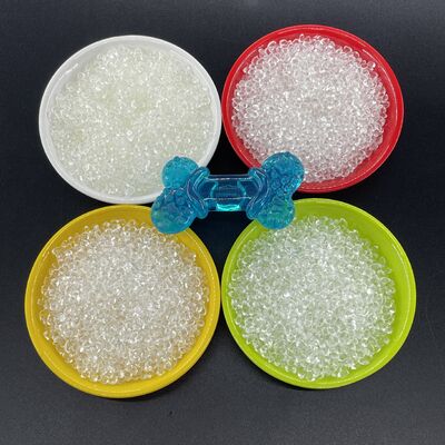 Dureur personnalisée Granules de plastique TPU non toxiques écologiques Pellets de TPU Remplacement du PVC et du caoutchouc