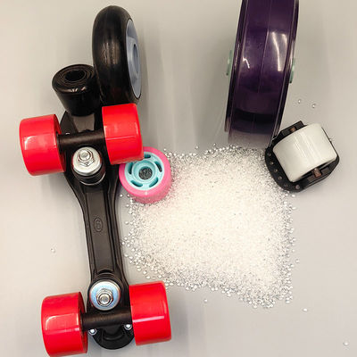 Des matières premières TPU résistantes à l'hydrolyse et aux températures hautes/basses sont utilisées dans les roulettes.