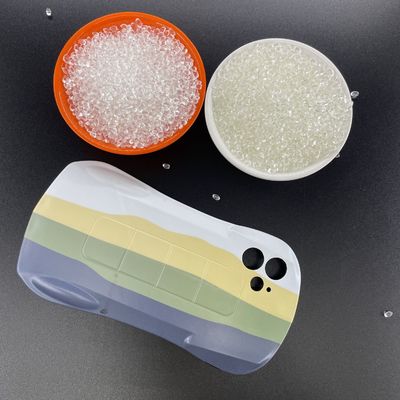 Granulés de matière première TPU légère à base de polyéther en vrac, approvisionnement d'usine, bon prix, stock disponible, résistance à l'usure, matériau plastique pour moulage par injection