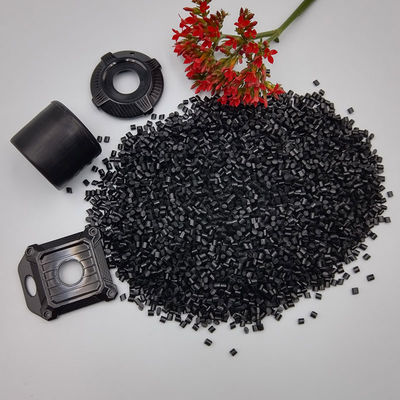 Matériaux recyclés GRS noir 85A Polyuréthane élastomère thermoplastique pour injection plastique