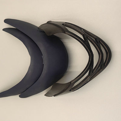 Noir GRS Matériaux recyclés 85A Polyuréthane élastomère thermoplastique pour injection plastique