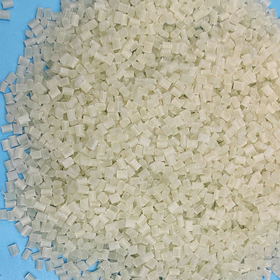Couleur jaune clair correspondant aux polymères TPU Pellets de moulage en plastique correspondant à n'importe quelle couleur