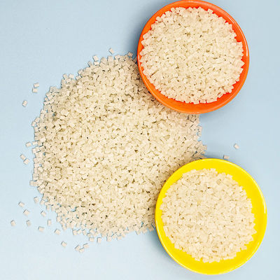 Couleur jaune clair correspondant aux polymères TPU Pellets de moulage en plastique correspondant à n'importe quelle couleur