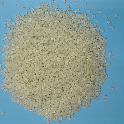 Couleur jaune clair correspondant aux polymères TPU Pellets de moulage en plastique correspondant à n'importe quelle couleur