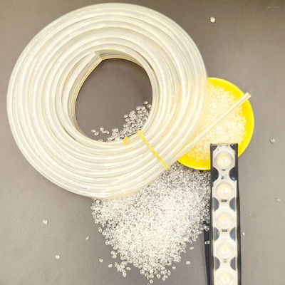 TPU résistant aux UV Matériau brut Pellets de plastique blanc pour le moulage par extrusion