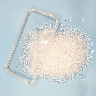 Granules de plastique TPU hautement transparents sur mesure pour le moulage par injection