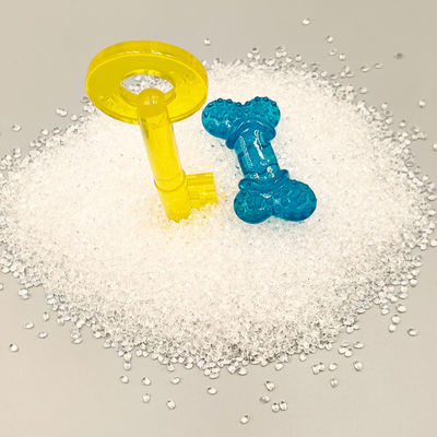 Granulés de matériau plastique TPU léger et flexible personnalisés 98A TPU pour jouets Pey, matériau sûr approuvé par la FDA