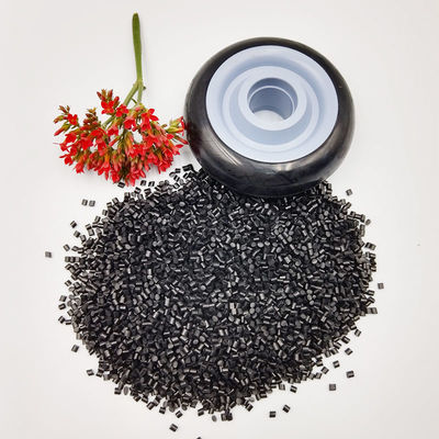 Matériaux recyclés GRS noir 85A Polyuréthane élastomère thermoplastique pour injection plastique