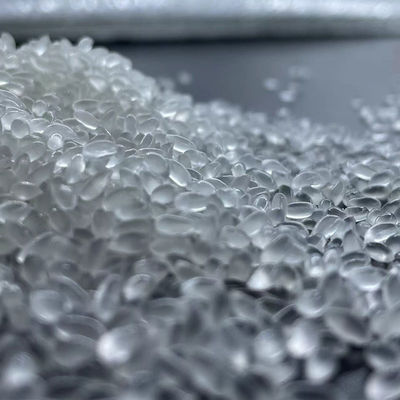 Pellets en plastique de marque TPU transparents Matériau de base 60D-98A Personnalisé
