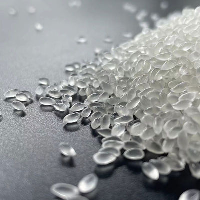 Granulés de plastique de marque TPU transparent Matière première 60D-98A Personnalisé Matériau polymère biodégradable Résines chimiques