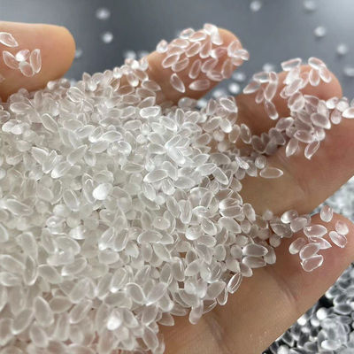 Pellets en plastique de marque TPU transparents Matériau de base 60D-98A Personnalisé