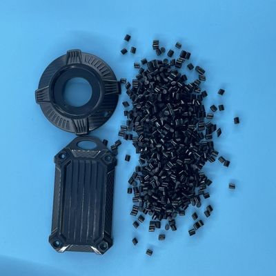 Pellets de polyuréthane TPU en fibre de carbone noire sur mesure