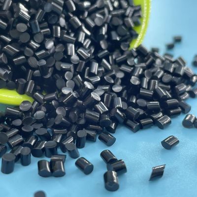 Pellets de polyuréthane TPU en fibre de carbone noire sur mesure