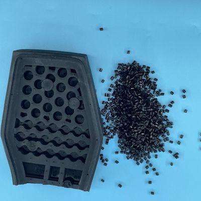 Pellets de polyuréthane TPU en fibre de carbone noire sur mesure