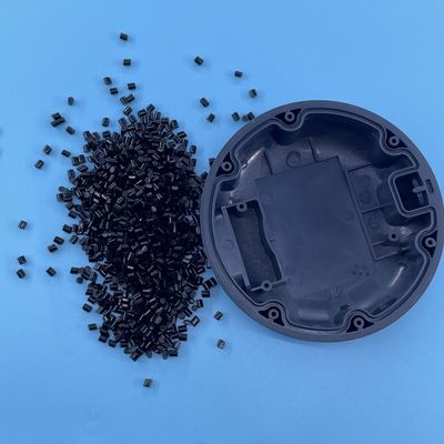 Pellets de polyuréthane TPU en fibre de carbone noire sur mesure
