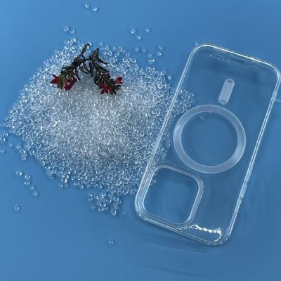 Pellets TPU à base de polyéther résistant à l'huile en fibre de carbone transparente
