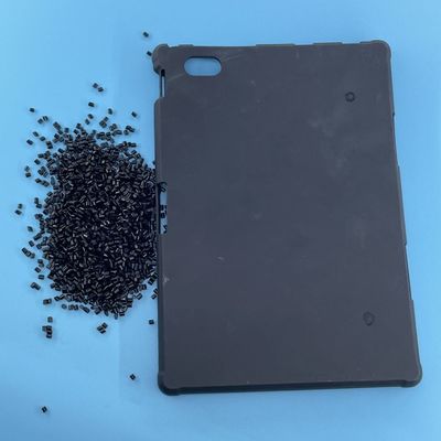 Personnalisé couleur noire GRS matériaux recyclés TPU pellets de résine avec une excellente résistance à l'usure et la résistance à la traction pour l'industrie