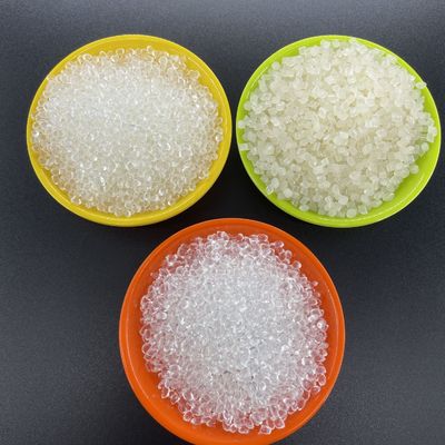 Plastique moldable Pellets de polymère thermoplastique Perles transparentes personnalisées