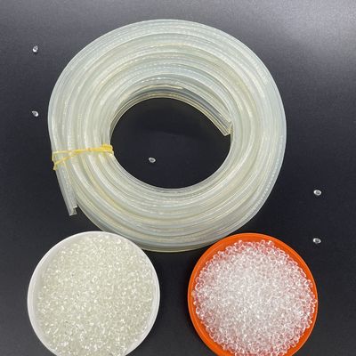 Polyuréthane thermoplastique biodégradable granulés de plastique colorés