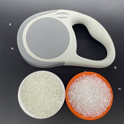 Remplissage de granulés en plastique TPU polyéther flexible transparent