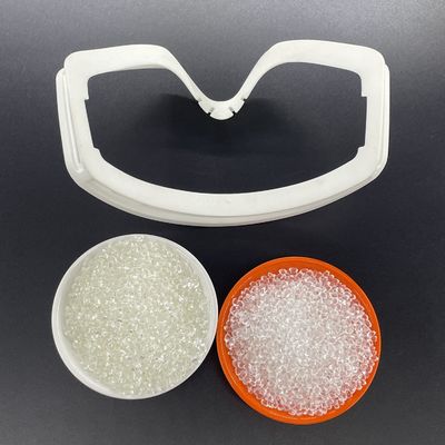 Matériau brut TPU à haute résistance transparent avec une excellente résistance à la déchirure et à l'impact pour des produits industriels durables