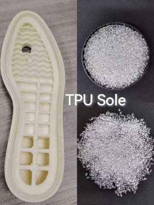 TPU transparent de dureté 75 Shore A pour moulage par extrusion, sûr à utiliser, bonne résistance à l'huile et bonne résistance à la chaleur, utilisation répandue
