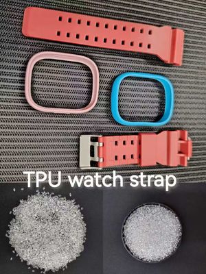 Matériaux de base en TPU Largement utilisés dans les semelles et les rouleaux, les dispositifs médicaux et les emballages et l'électronique avec un bon rebond, une bonne résistance à l'usure et une excellente ténacité