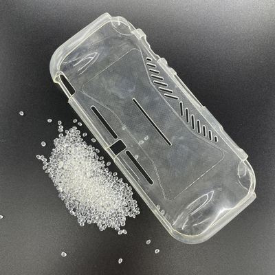 Matière première TPU ultra souple, rebond élevé et absorption des chocs, haute transparence