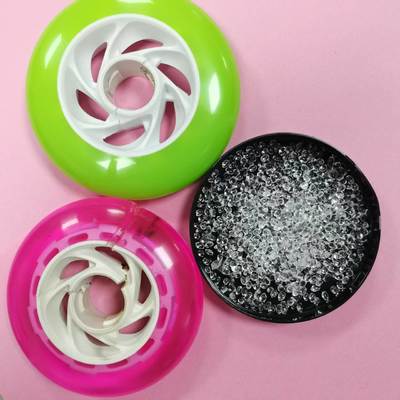 TPU Granules Matériau de base pour le rouleau Bonne dureté: Shore 74-85D pour le choix de la résistance à l'usure, la résistance à la corrosion.