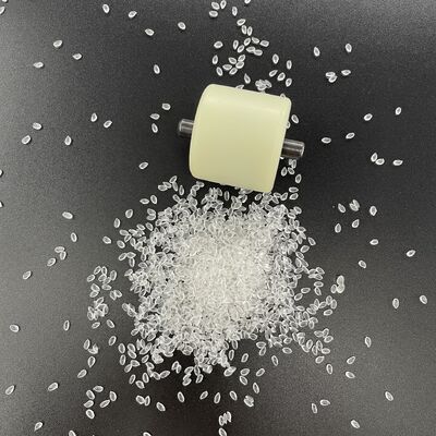 TPU renforcé avec des fibres et des granulés de polymère pour les noyaux de roues.