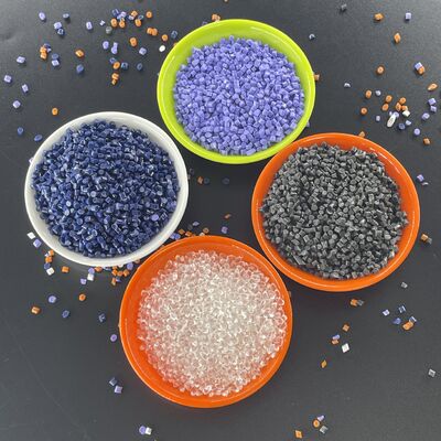 Matériau TPU à fibre modifiée haute transparence couleur originale personnalisable Polymère à poids moléculaire élevé