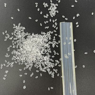 Pellets thermoplastiques en plastique moldable TPU résistant à la chaleur et très transparents